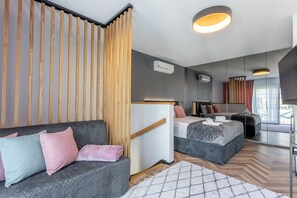 2 bedrooms, iron/ironing board, free WiFi, bed sheets - Ferienwohnung am Meer, Urlaub auf der Insel Usedom, Appartement Albus 419 (Swinoujscie)