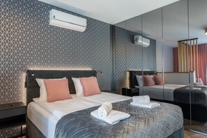 1 Schlafzimmer, Bügeleisen/Bügelbrett, kostenloses WLAN, Bettwäsche