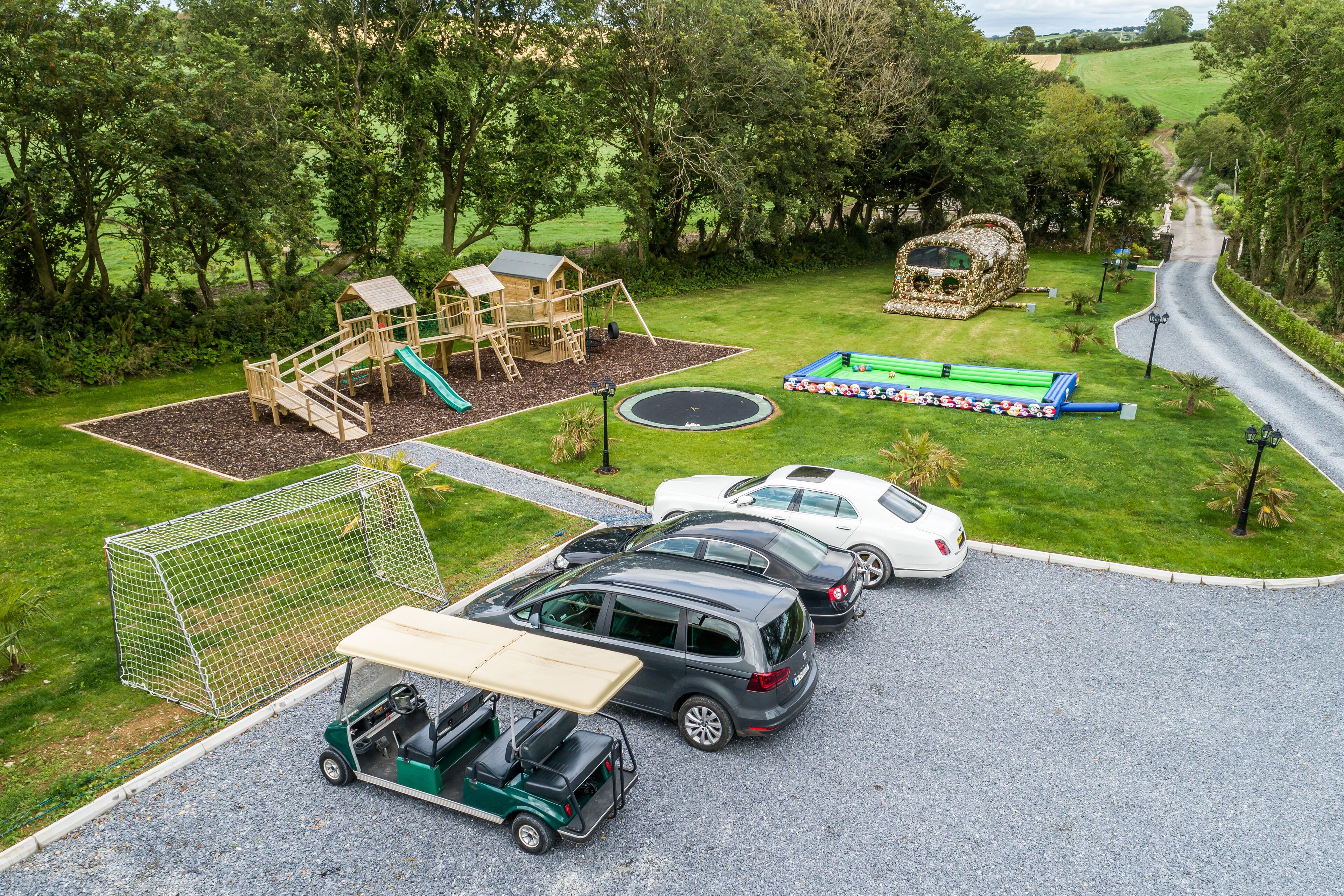 Terrein van de accommodatie