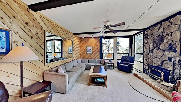 Condo, 2 Bedrooms | Living room - Condo with Great Views - Close to all Mammoth Recreation! by RedAwning (Mammoth Lakes)