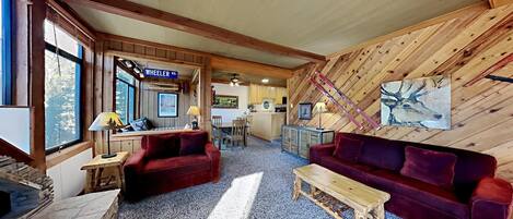 Appart'hÎtel, 2 chambres | Coin séjour