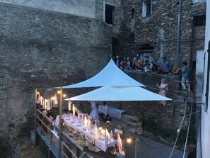 Udendørs spisemuligheder