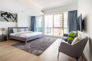1 bedroom, laptop workspace, iron/ironing board, WiFi