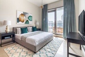 1 bedroom, laptop workspace, iron/ironing board, WiFi