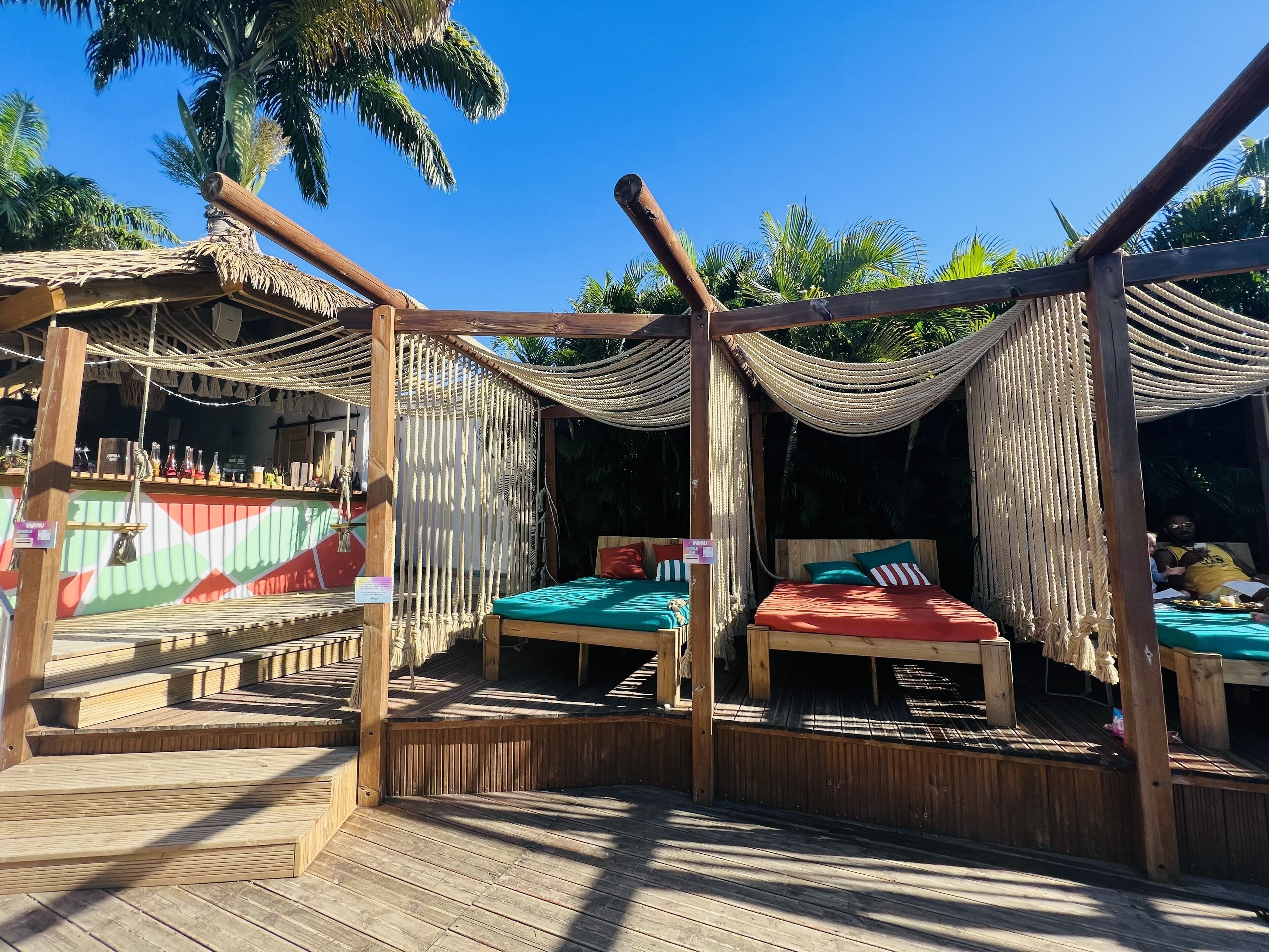 Poolside bar