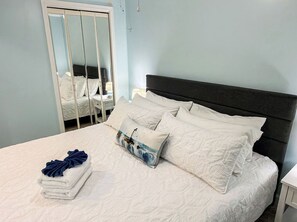 1 Schlafzimmer, Bügeleisen/Bügelbrett, kostenloses WLAN, Bettwäsche