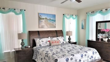 6 makuuhuonetta, työpöytä, silitysrauta/-lauta, ilmainen Wi-Fi