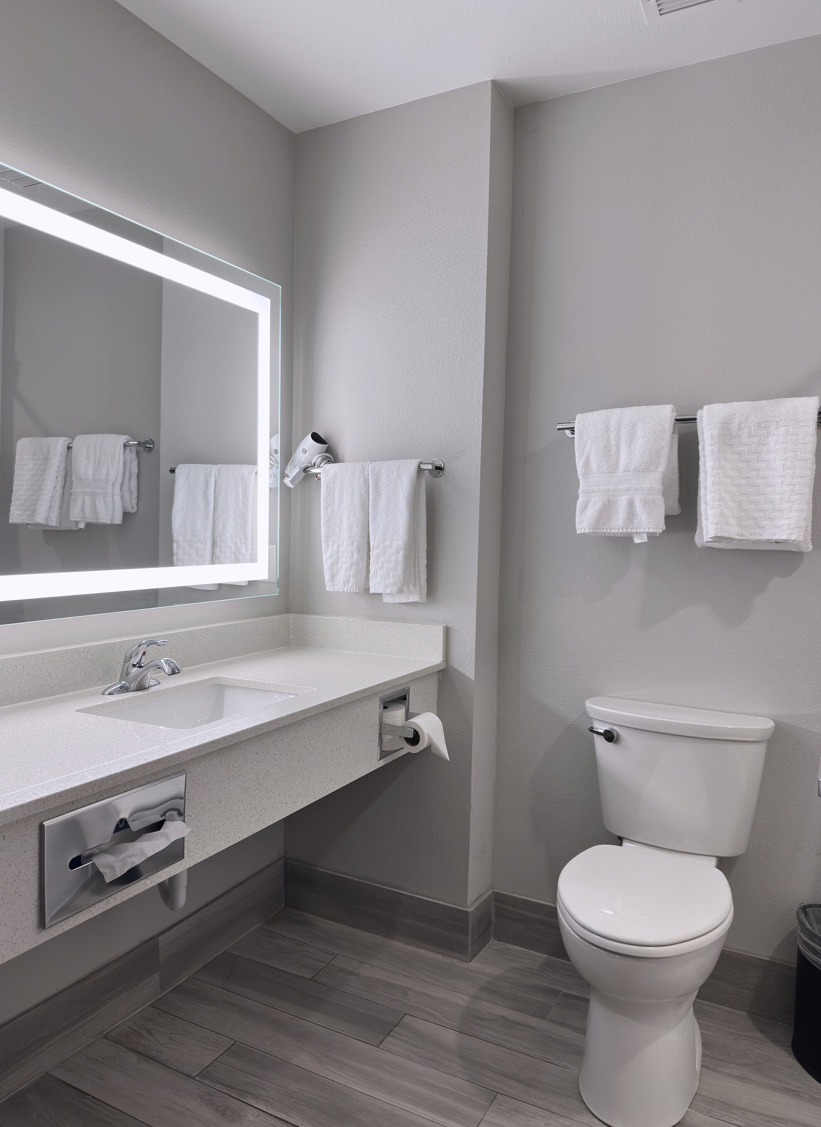 淋浴設備、免費盥洗用品、吹風機、毛巾