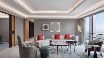 55-inch LCD TV with cable channels, TV