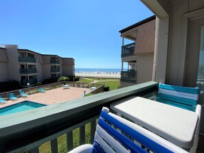 公寓客房, 多張床 (Great Views of the Beach! ) | 陽台