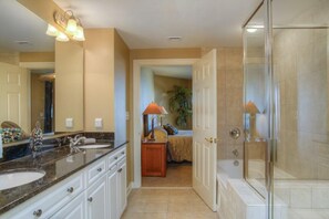 Condo, Multiple Beds (Beautiful and Lavish Ocean-View High ) | Bathroom - Beautiful and Lavish Ocean-view High Rise! (Myrtle Beach)
