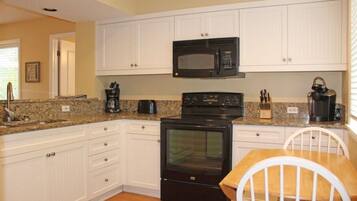 Condo, Multiple Beds (Spacious Villa Steps from Beach at Ki) | Private kitchen