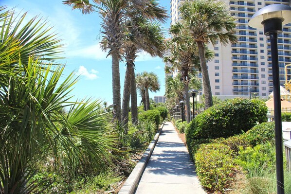 Condo, Multiple Beds (Spacious Villa Steps from Beach at Ki) | Property grounds