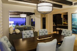 Dining - Hacienda Beach Club Oceanview 4BR home– Prime Cabo Location (Cabo San Lucas,)