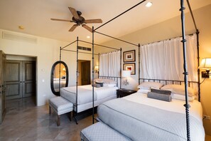 3 bedrooms, in-room safe, iron/ironing board, free WiFi