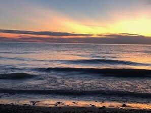 Vlak bij het strand, strandlakens