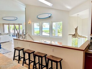 Interior - OCEANFRONT PARADISE with Direct Beach Access. Hammocks, Heated Pool, Fire Pit (South Cocoa Beach)