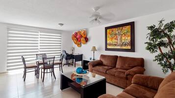 TV, stereo, offices
