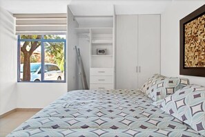 2 bedrooms, iron/ironing board, WiFi, bed sheets - +MS +Espectacular Suite +Alberca Áreas Verdes +9A (Santiago de Querétaro)