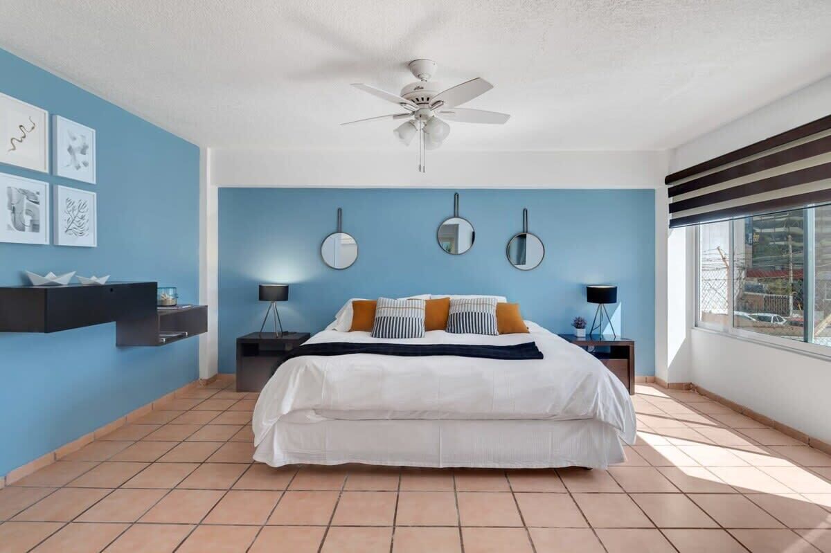 1 chambre, fer et planche à repasser, Wi-Fi, draps fournis