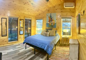 1 habitación, tabla de planchar con plancha, wifi gratis y ropa de cama 