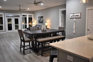 Dining - Soul Surfing II-August 2020: Breathtaking Sunset Island Views & Private Beach (Dauphin Island)