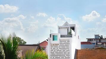 Voorkant van accommodatie