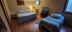 3 habitaciones, cuna de viaje, wifi gratis y ropa de cama 