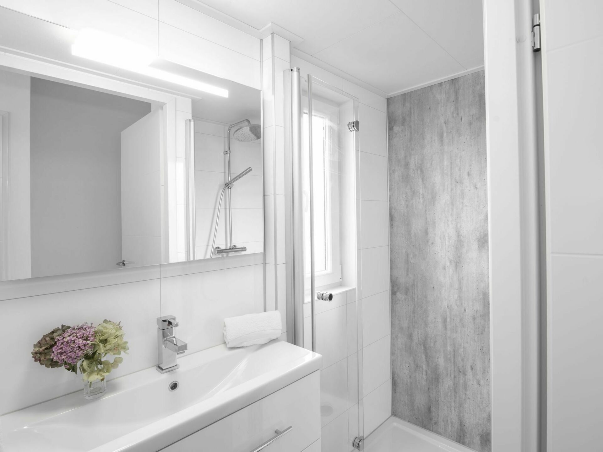 Bathroom, Room, Property, Interior Design, Building, House, Floor, Tile, Tap, Architecture