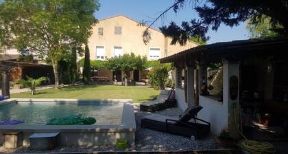 JOLI STUDIO DANS JARDIN 5MN A PIED CENTRE VILLE