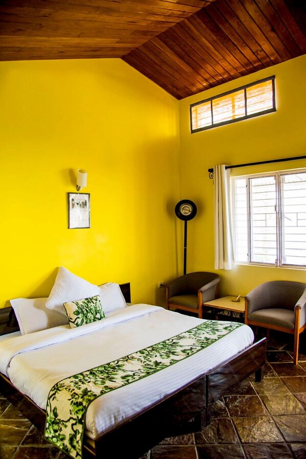 Casa de campo, vista a la montaña | Cortinas blackout, wifi gratis y ropa de cama 