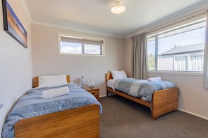 3 habitaciones, wifi gratis y ropa de cama