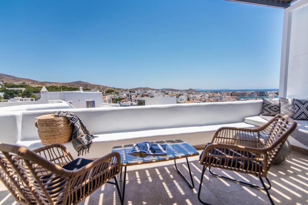 Deluxe Suite with Panoramic Sea View | Terrace/patio