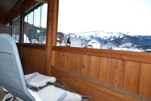 Family Apartment (Ferienwohnung Relax) | Balcony view - Dorner Hof (Sibratsgfaell)