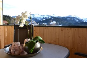 Family Apartment (Ferienwohnung Panorama) | Balcony view - Dorner Hof (Sibratsgfaell)