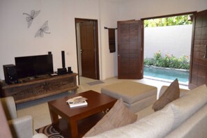 Family Villa, 3 Bedrooms | Living room - Puri Purnama (Kerobokan)