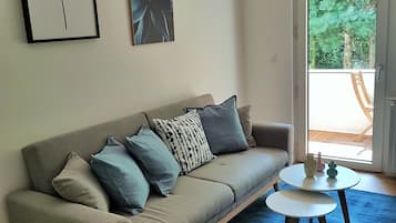 經典公寓 (incl. 75€ Cleaning Fee) | 客廳 | 智慧型電視