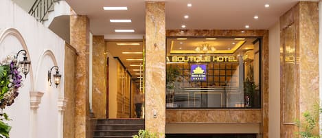 Façade de l’hébergement