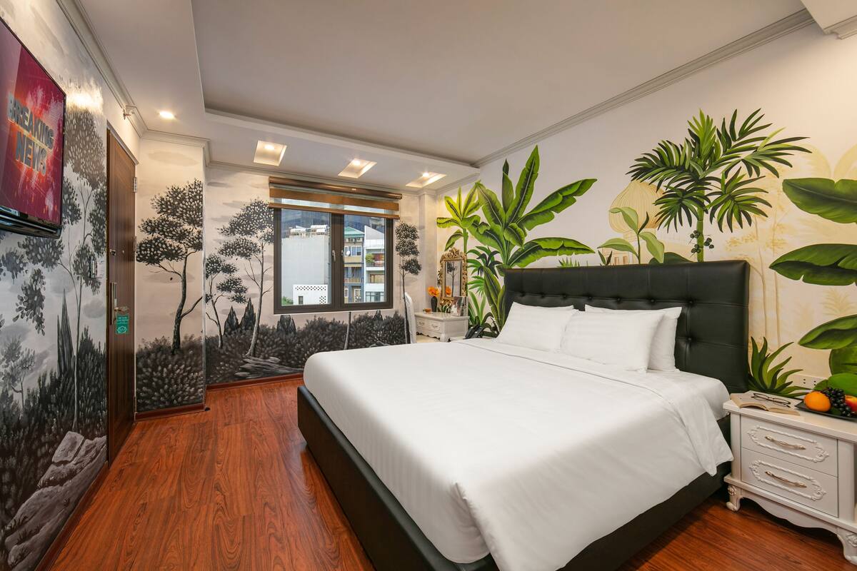 Habitación doble ejecutiva | Ropa de cama de alta calidad, camas con efecto memoria y minibar 