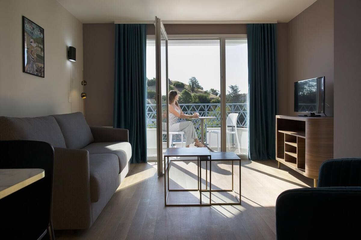 Appartement, 1 chambre | Coin séjour