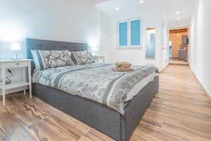 1 Schlafzimmer, Bügeleisen/Bügelbrett, kostenloses WLAN, Bettwäsche