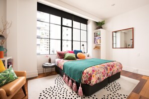 1 bedroom, desk, iron/ironing board, WiFi