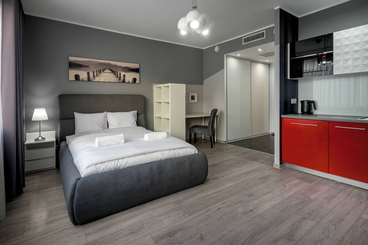 Studio Ville | Literie hypoallergénique, décoration personnalisée, Wi-Fi gratuit