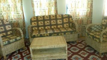 Sitteområde i lobbyen