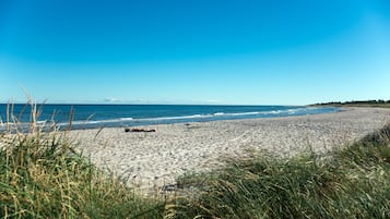 Beach nearby, white sand