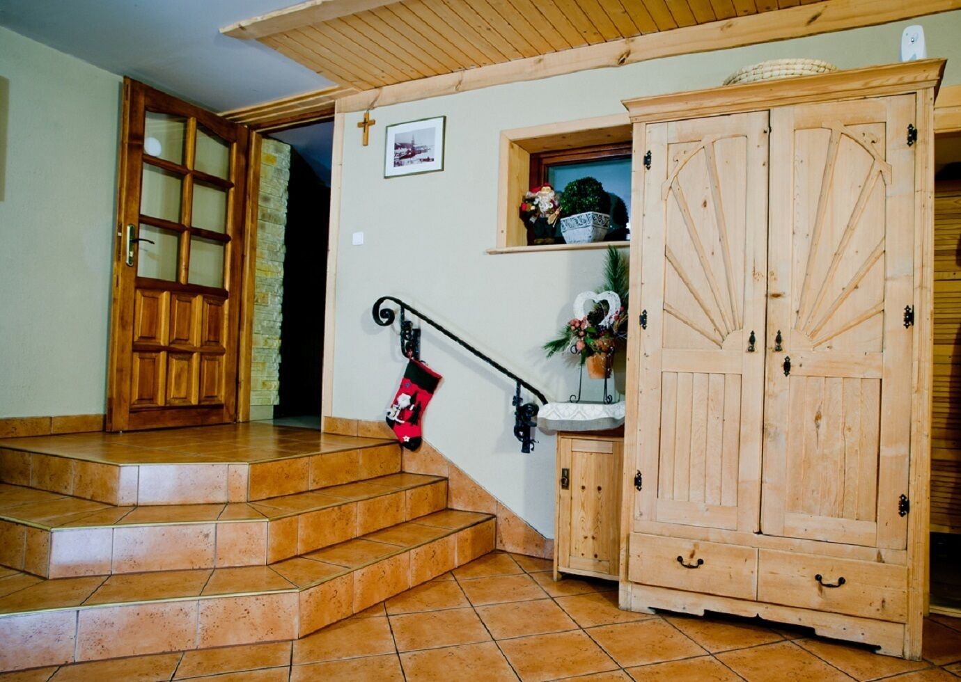 Entrada de la propiedad