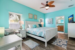 3 bedrooms, desk, iron/ironing board, travel crib - Gone Coastal 3 by Beach Boutique Rentals (Holmes Beach)