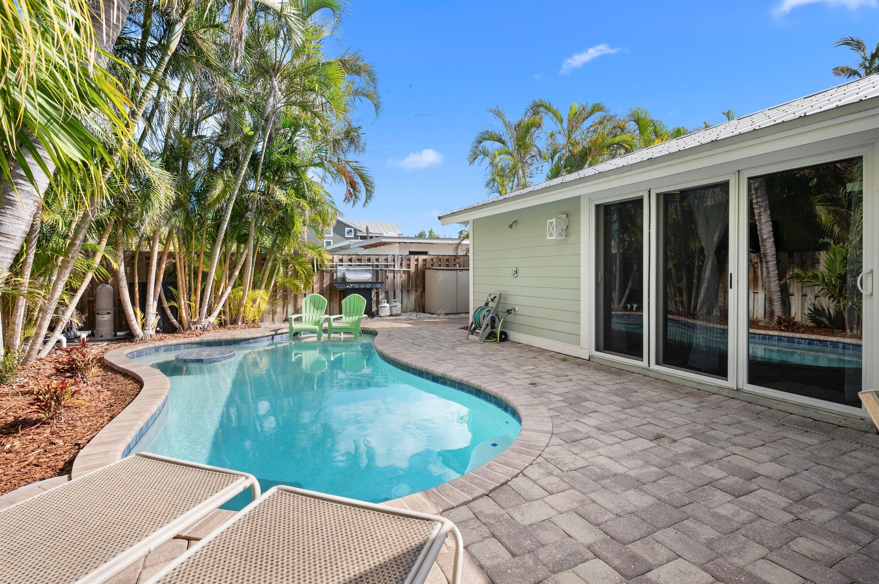 Una piscina climatizada