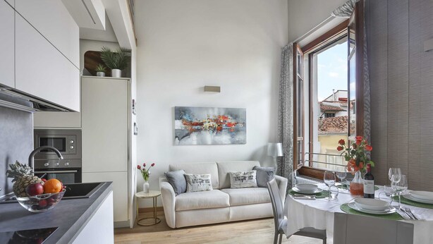 Deluxe Apartment | Living room - Apartment Duomo View - Florence (Florence)