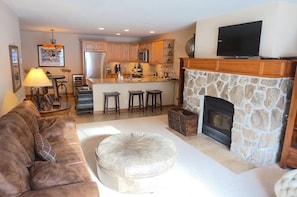 Condo, 1 Bedroom | Living room
